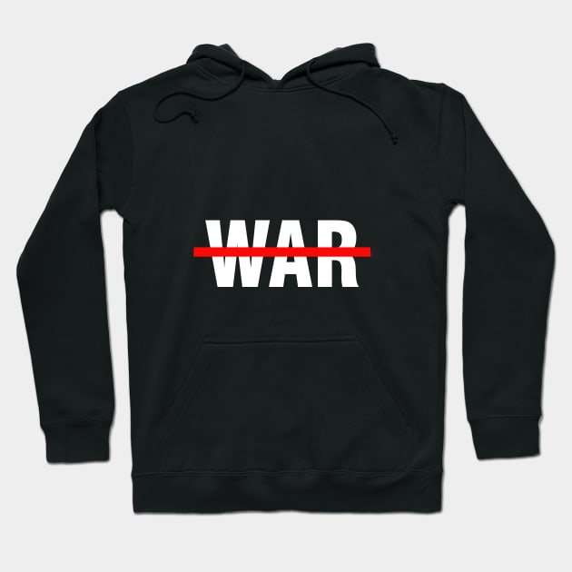 no more/stop the war Hoodie by Medcomix